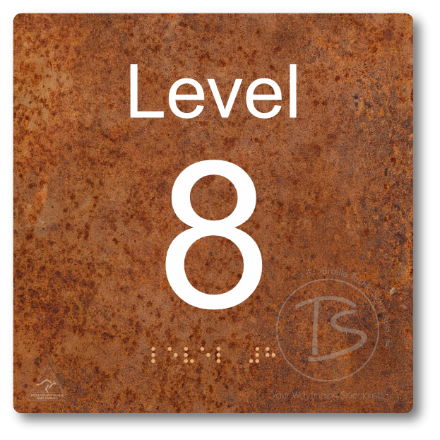 Level Sign - Level 8