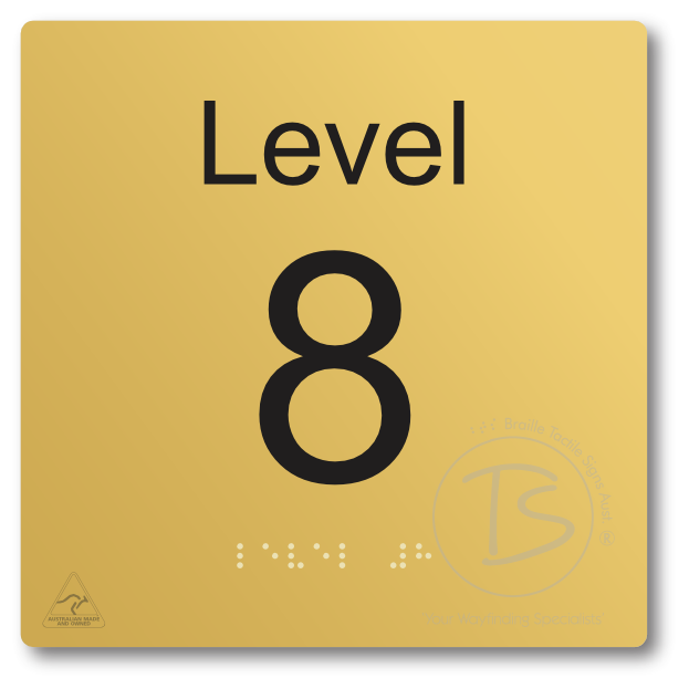 Level Sign - Level 8