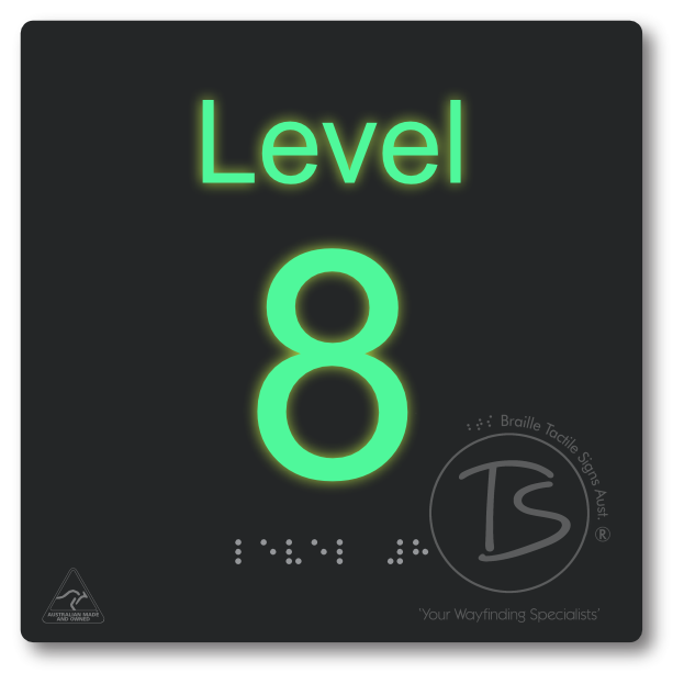 Level Sign - Level 8