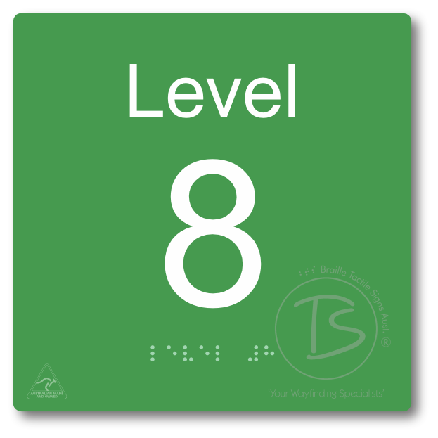 Level Sign - Level 8