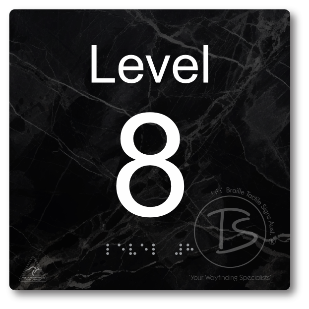 Level Sign - Level 8