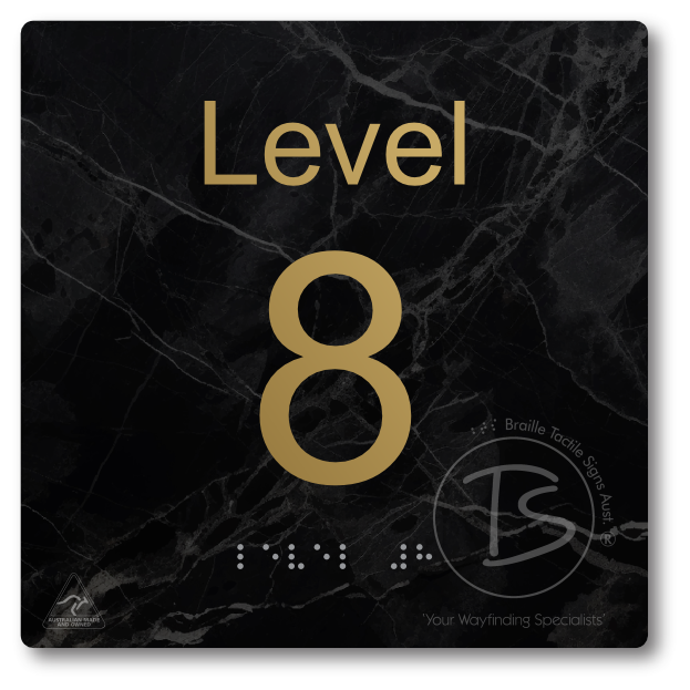 Level Sign - Level 8