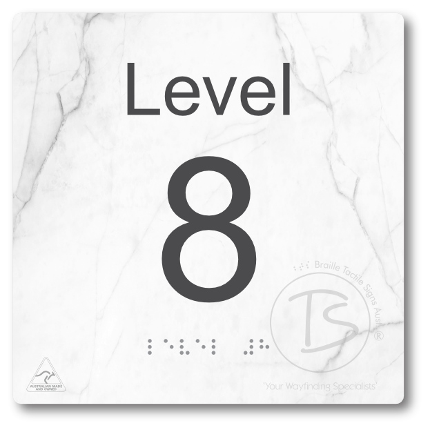 Level Sign - Level 8