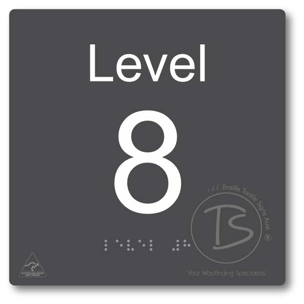 Level Sign - Level 8
