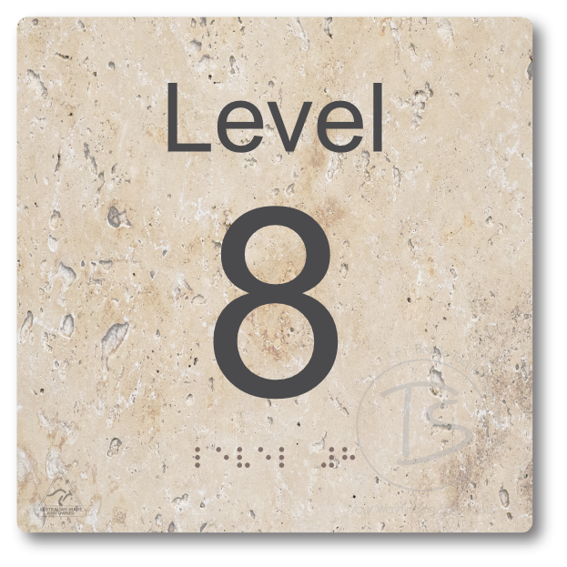 Level Sign - Level 8