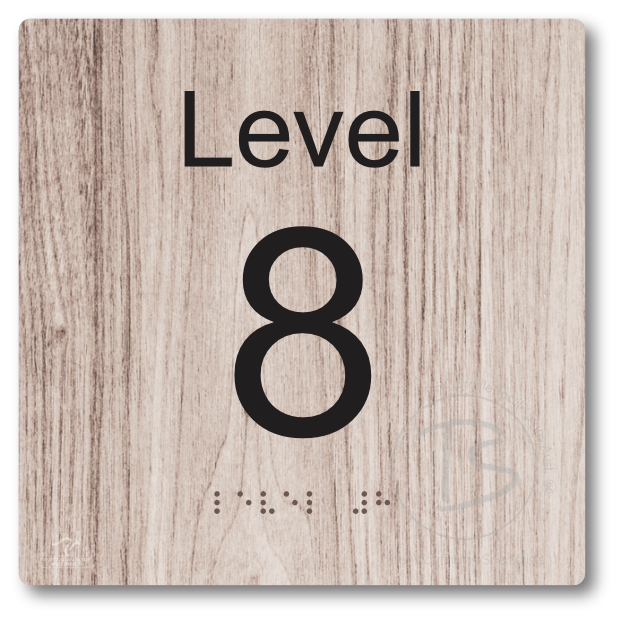 Level Sign - Level 8