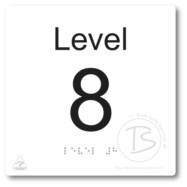 Level Sign - Level 8