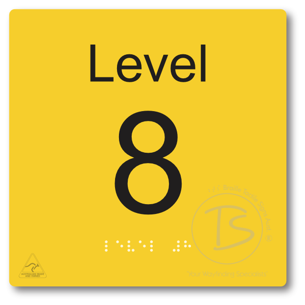 Level Sign - Level 8