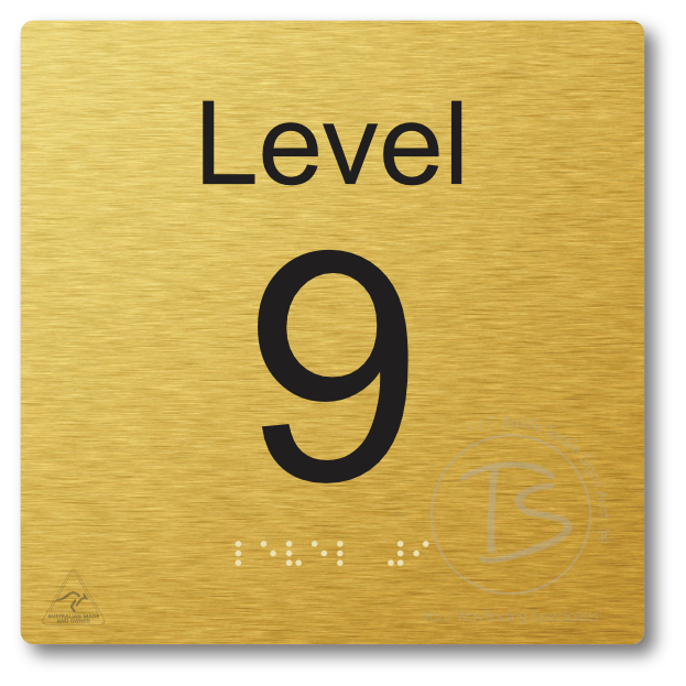Level Sign - Level 9