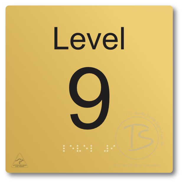 Level Sign - Level 9