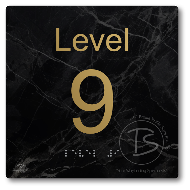 Level Sign - Level 9