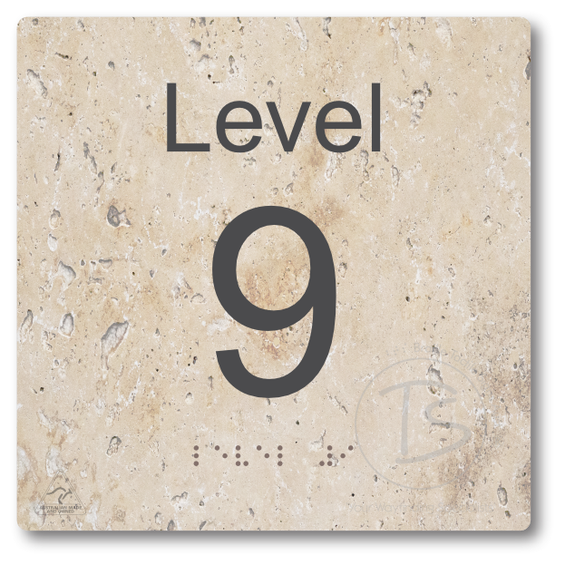 Level Sign - Level 9