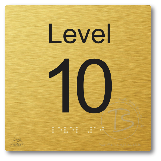 Level Sign - Level 10