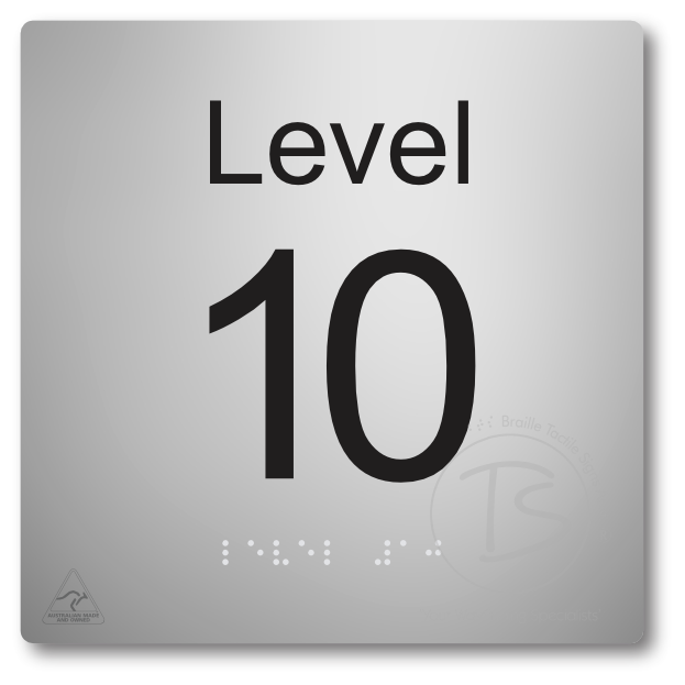 Level Sign - Level 10
