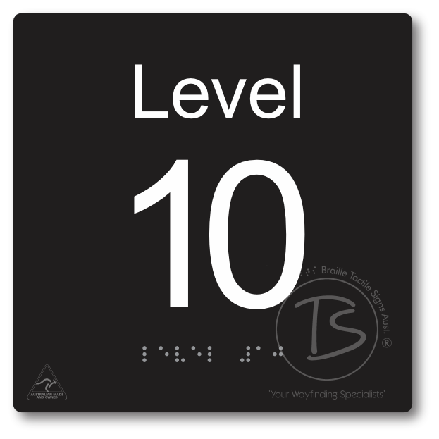 Level Sign - Level 10