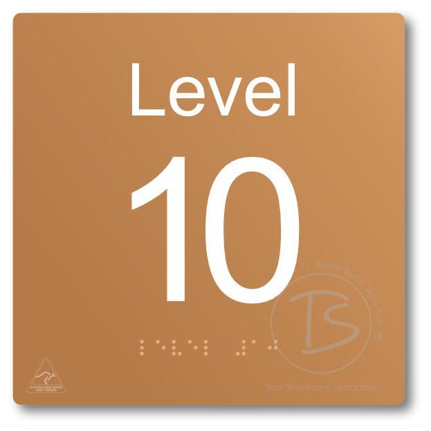 Level Sign - Level 10
