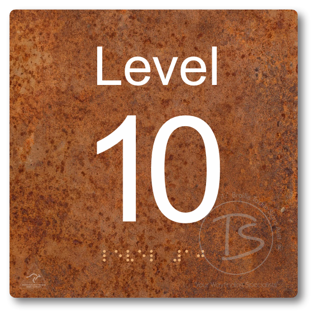 Level Sign - Level 10