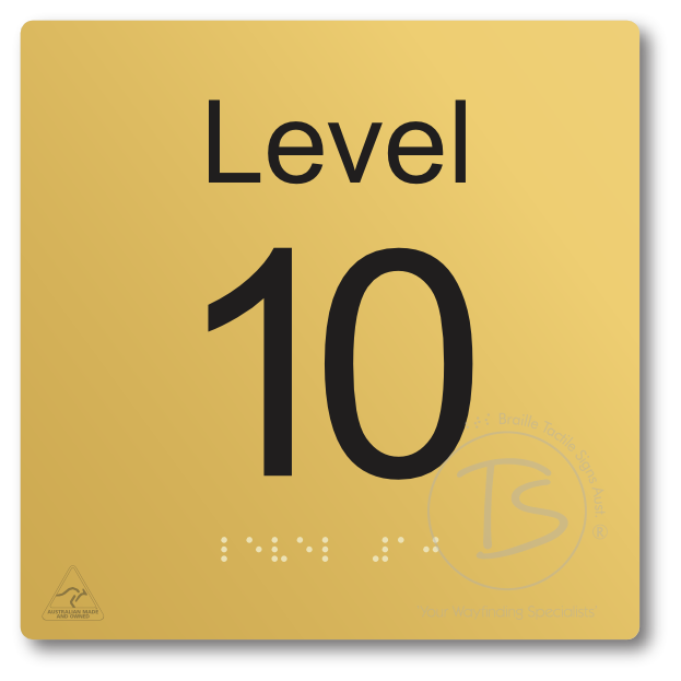 Level Sign - Level 10