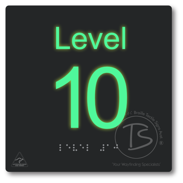 Level Sign - Level 10
