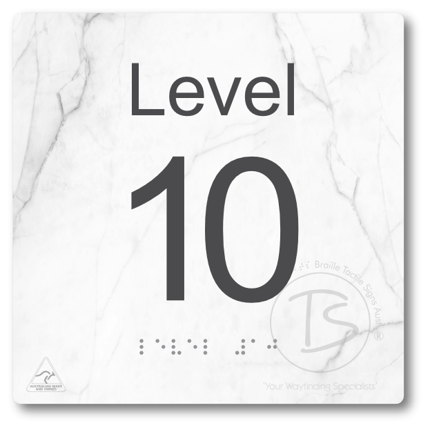Level Sign - Level 10