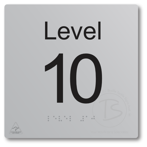 Level Sign - Level 10