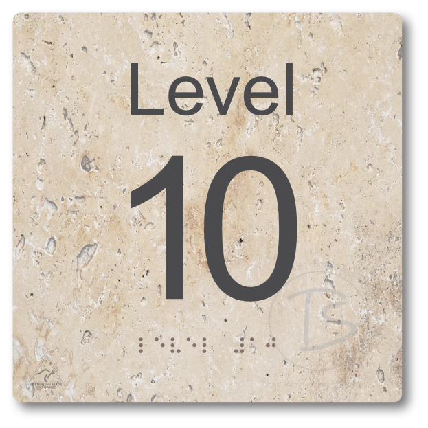 Level Sign - Level 10