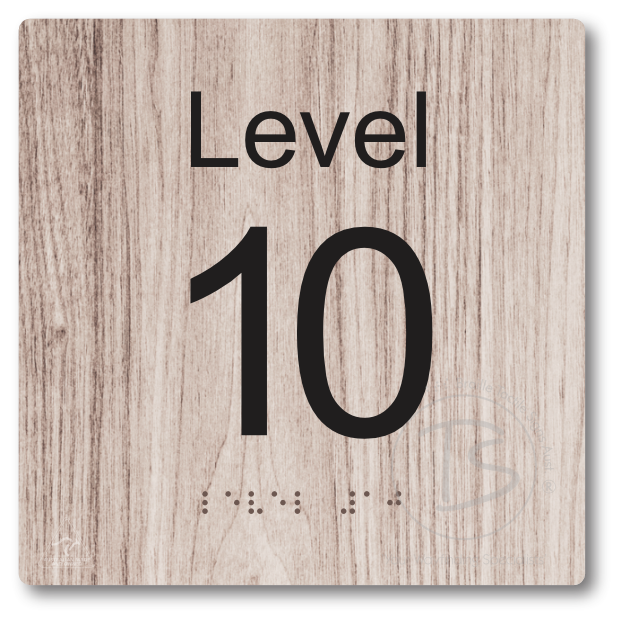 Level Sign - Level 10