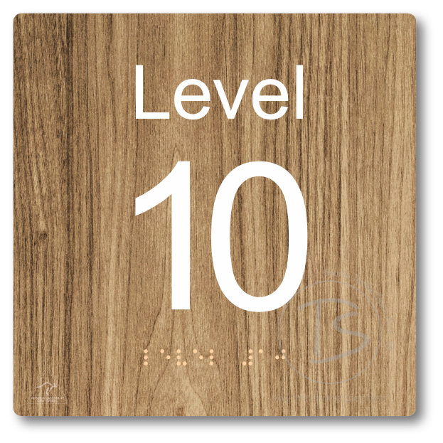 Level Sign - Level 10