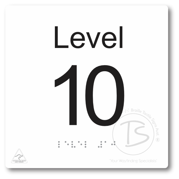 Level Sign - Level 10