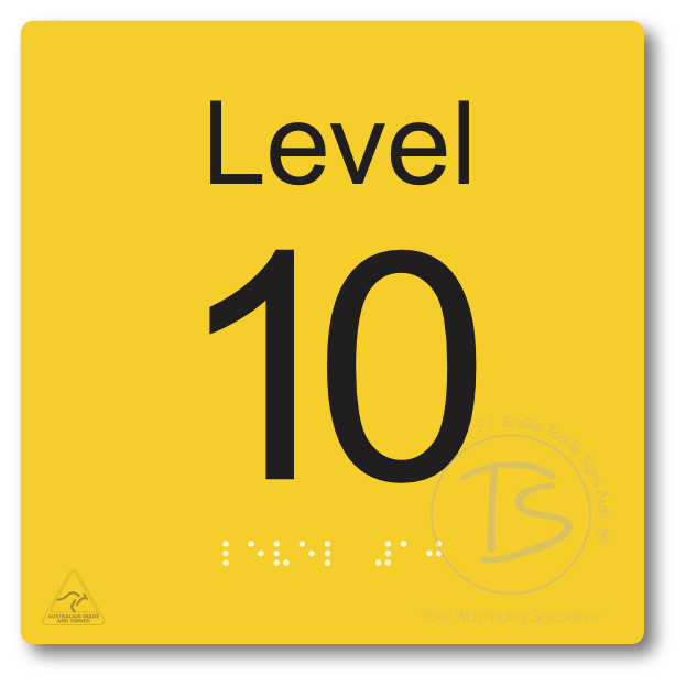 Level Sign - Level 10