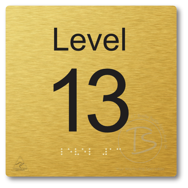 Level Sign - Level 13