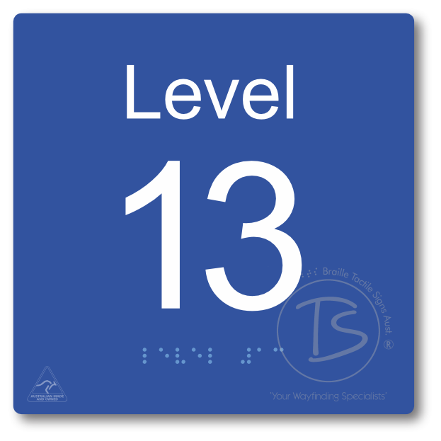 Level Sign - Level 13
