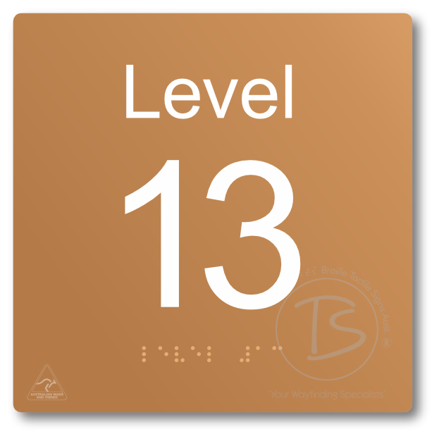 Level Sign - Level 13