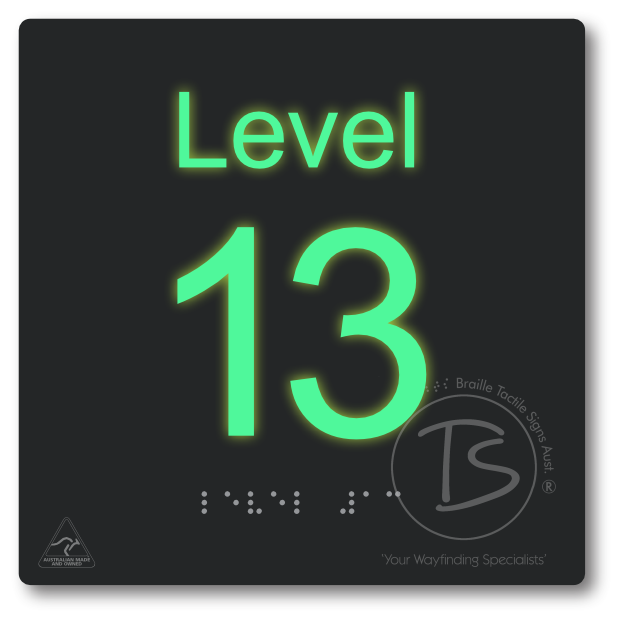 Level Sign - Level 13