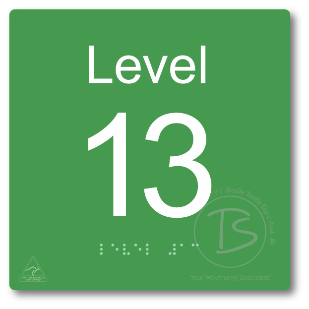 Level Sign - Level 13