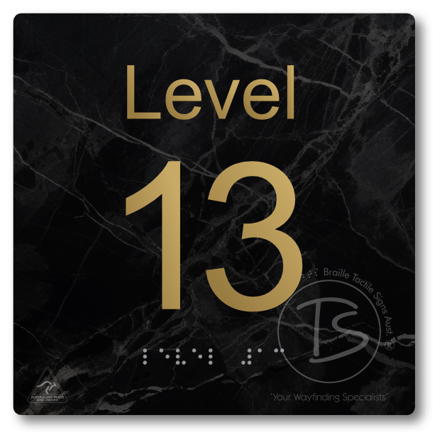 Level Sign - Level 13