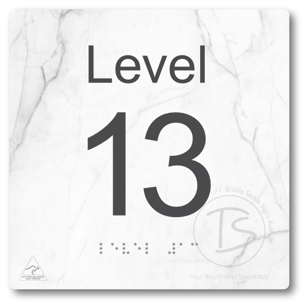 Level Sign - Level 13