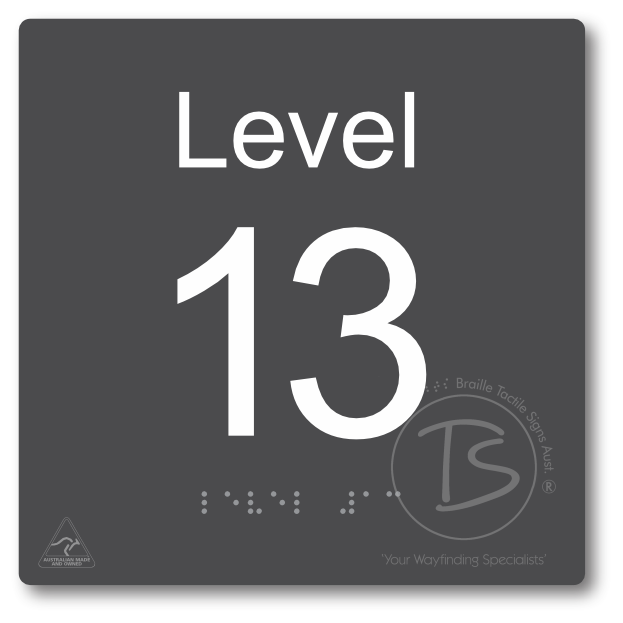 Level Sign - Level 13