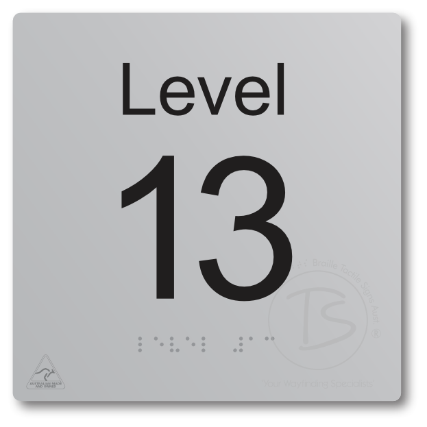 Level Sign - Level 13