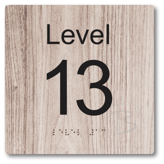 Level Sign - Level 13