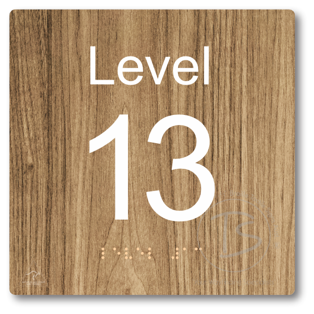 Level Sign - Level 13
