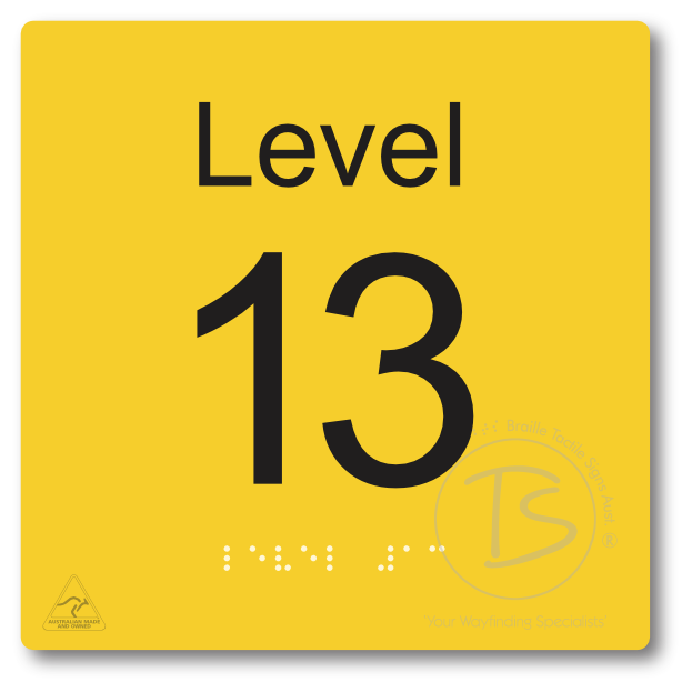Level Sign - Level 13