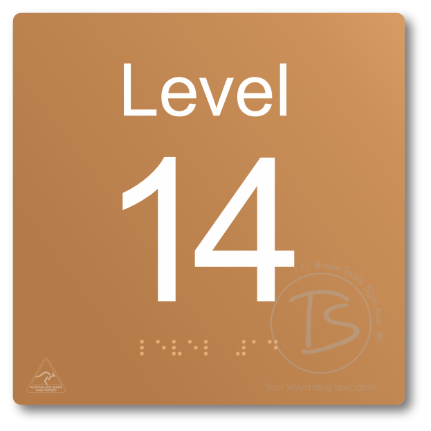 Level Sign - Level 14