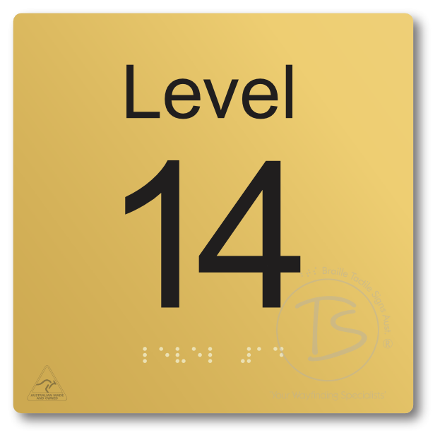 Level Sign - Level 14