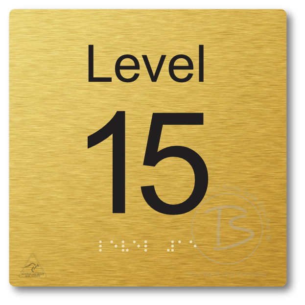 Level Sign - Level 15