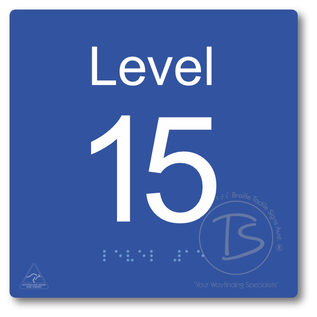Level Sign - Level 15
