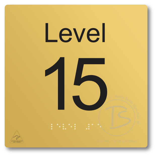 Level Sign - Level 15
