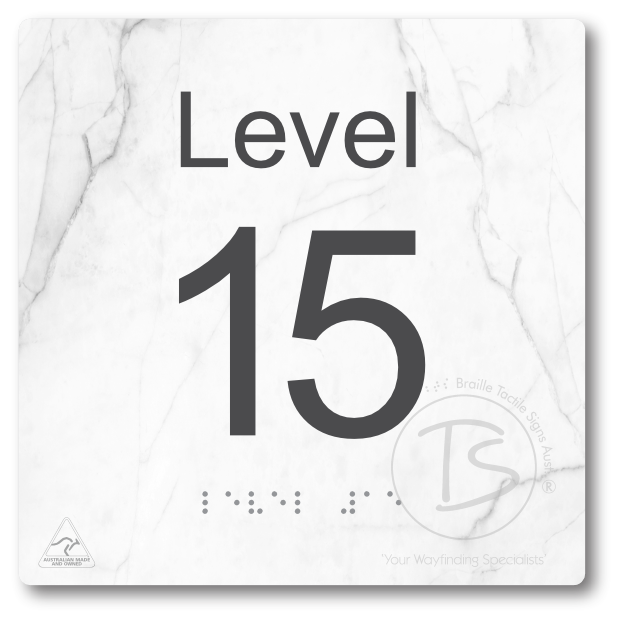 Level Sign - Level 15