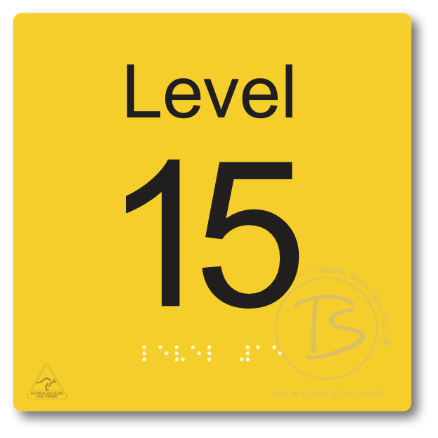 Level Sign - Level 15