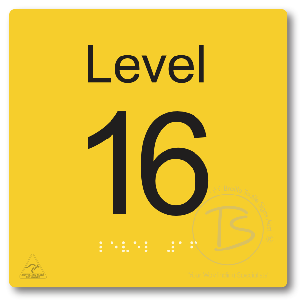 Level Sign - Level 16